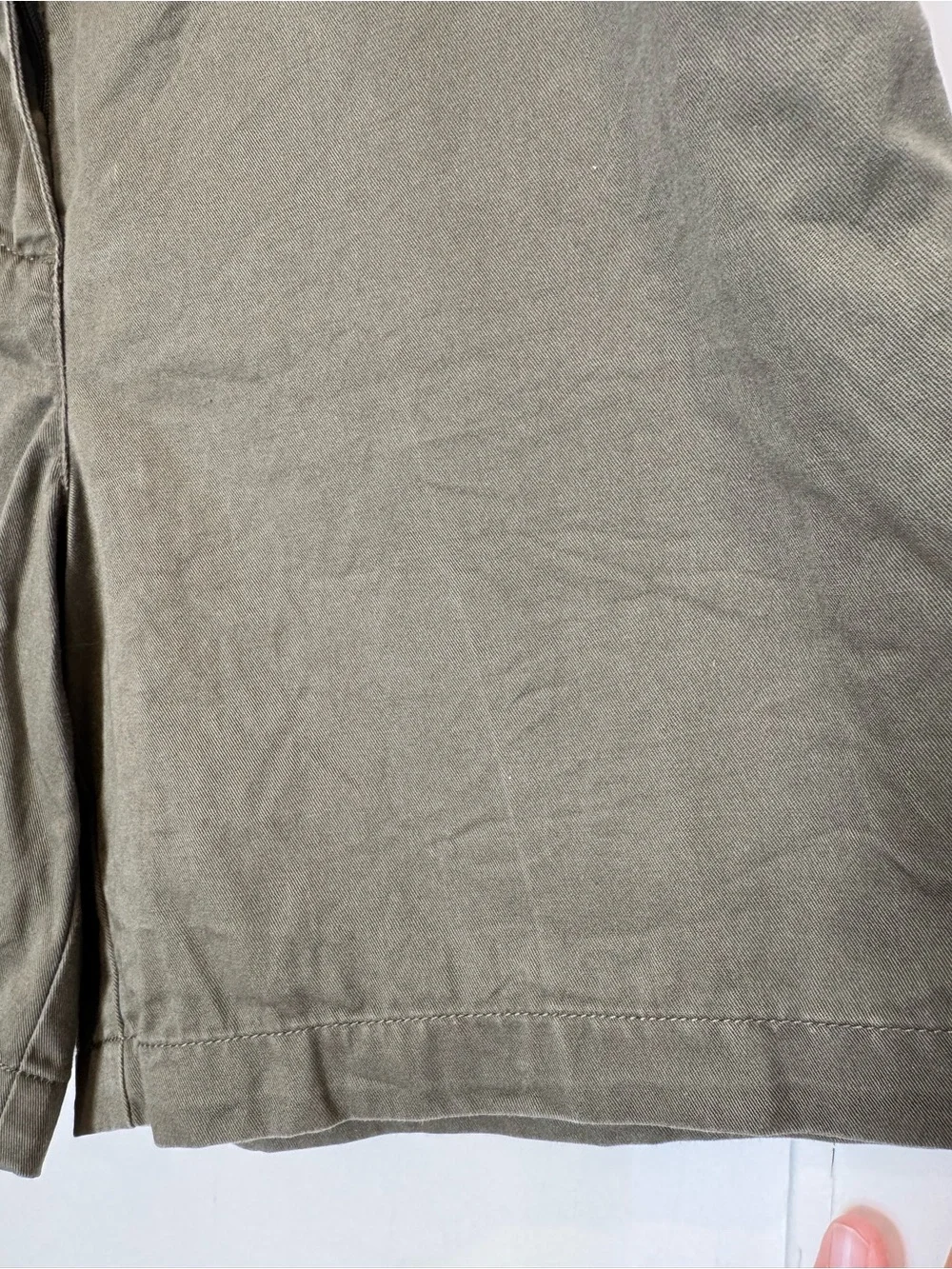 100% Cotton Ralph Lauren Olive Chino Bermuda Shorts